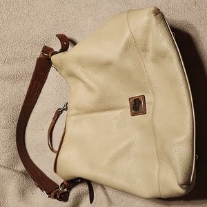 Cream Dooney & Burke purse